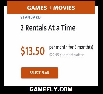 gamefly 3 game subscriptions